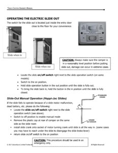 2015 ALP Truck Campers Owner's Manual page 25