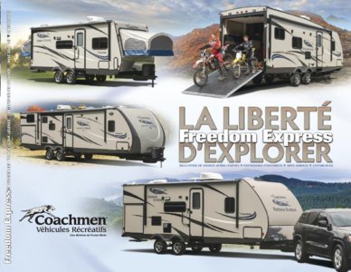 2015 Coachmen Freedom Express French Brochure page 1