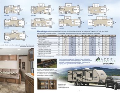 2015 Coachmen Freedom Express French Brochure page 3