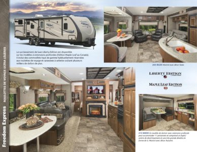 2015 Coachmen Freedom Express French Brochure page 4