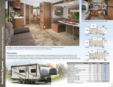 2015 Coachmen Freedom Express French Brochure page 8