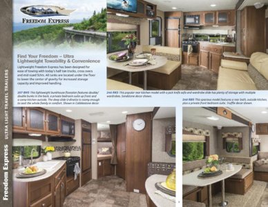 2015 Coachmen Freedom Express Brochure page 2