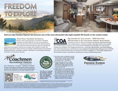 2015 Coachmen Freedom Express Brochure page 12