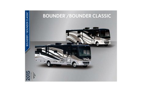 2015 Fleetwood Bounder Classic Brochure page 1