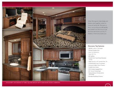 2015 Fleetwood Discovery Brochure page 3