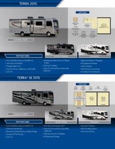 2015 Fleetwood Terra Brochure page 2