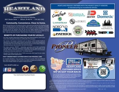 2015 Heartland Pioneer Brochure page 8