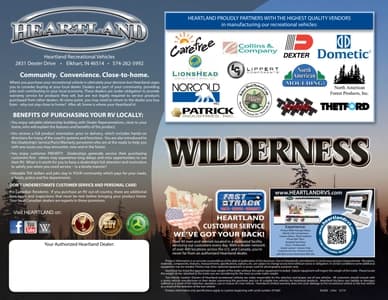 2015 Heartland Wilderness Brochure page 8