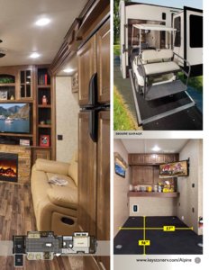 2015 Keystone RV Alpine Brochure page 7