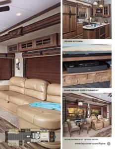 2015 Keystone RV Alpine Brochure page 13