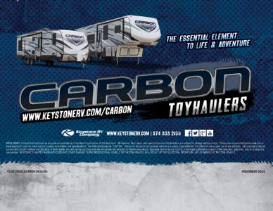 2015 Keystone Rv Carbon Brochure page 12