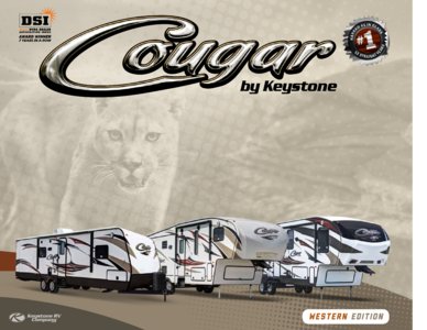 2015 Keystone Rv Cougar Western Brochure page 1