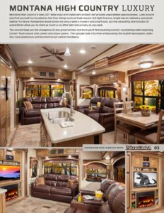 2015 Keystone RV Montana High Country Brochure page 3