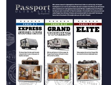 2015 Keystone Rv Passport Brochure page 2