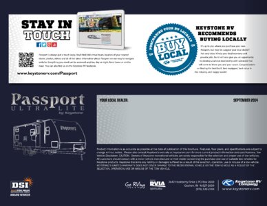 2015 Keystone Rv Passport Brochure page 20