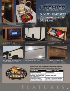 2015 Keystone RV Premier Brochure page 7