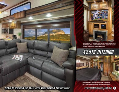 2015 Keystone RV Raptor Brochure page 7