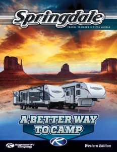 2015 Keystone RV Springdale Western Edition Brochure page 1