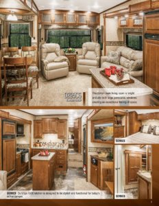 2015 KZ RV Durango Brochure page 3