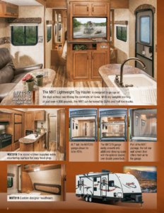 2015 KZ RV MXT Brochure page 2