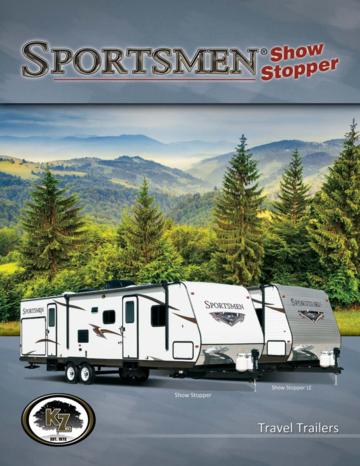 2015 KZ RV Sportsmen Show Stopper Brochure