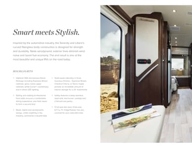 2015 Leisure Travel Vans Serenity Brochure page 6