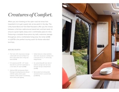 2015 Leisure Travel Vans Unity Brochure page 8