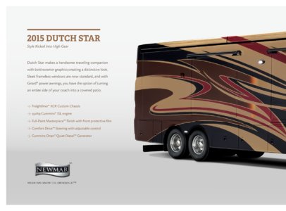 2015 Newmar Dutch Star Brochure page 4