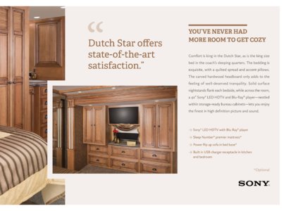 2015 Newmar Dutch Star Brochure page 11