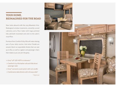 2015 Newmar Mountain Aire Brochure page 9