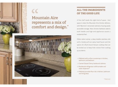 2015 Newmar Mountain Aire Brochure page 11