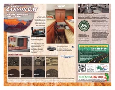 2015 Palomino Canyoncat French Brochure page 4