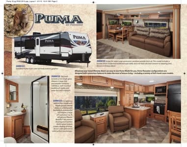 2015 Palomino Puma Brochure page 2