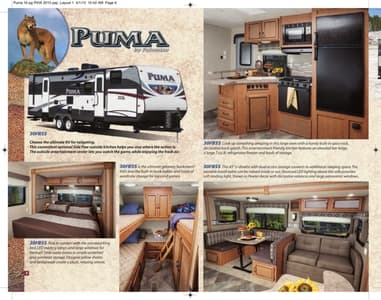 2015 Palomino Puma Brochure page 6