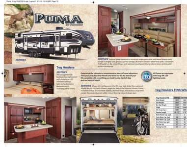 2015 Palomino Puma Brochure page 10