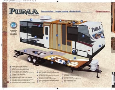 2015 Palomino Puma Brochure page 12