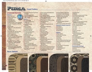 2015 Palomino Puma Brochure page 14
