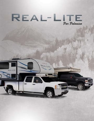 2015 Palomino Real-Lite Truck Campers French Brochure