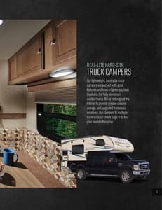 2015 Palomino Real-Lite Truck Campers Brochure page 5