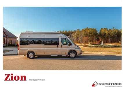2015 Roadtrek Zion Brochure page 1