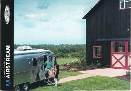 2016 Airstream Classic Travel Trailer Brochure page 1