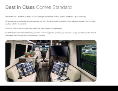 2016 Airstream Interstate 3500 Brochure page 6