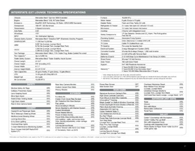 2016 Airstream Interstate 3500 Brochure page 21