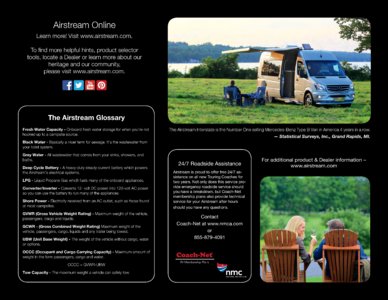 2016 Airstream Interstate 3500 Brochure page 23