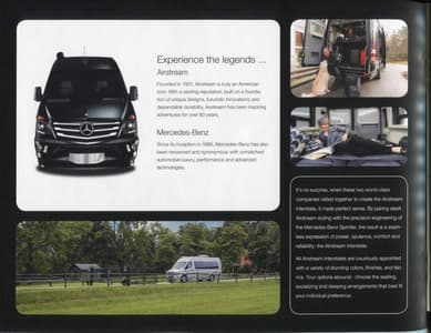 2016 Airstream Interstate EXT Touring Coaches Brochure page 3