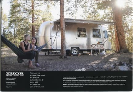 2016 Airstream Sport Travel Trailer Brochure page 6