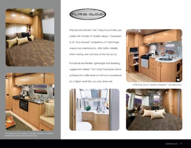 2016 Airstream Travel Trailers Brochure page 19