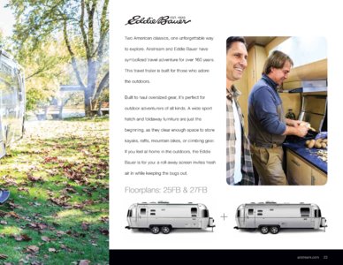 2016 Airstream Travel Trailers Brochure page 25
