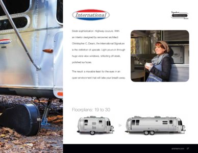 2016 Airstream Travel Trailers Brochure page 29