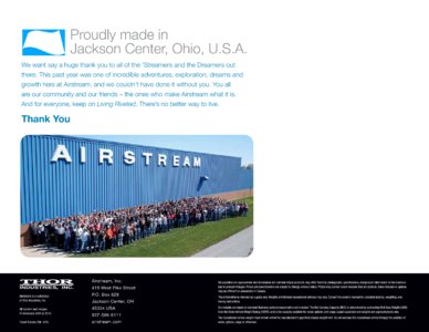 2016 Airstream Travel Trailers Brochure page 52